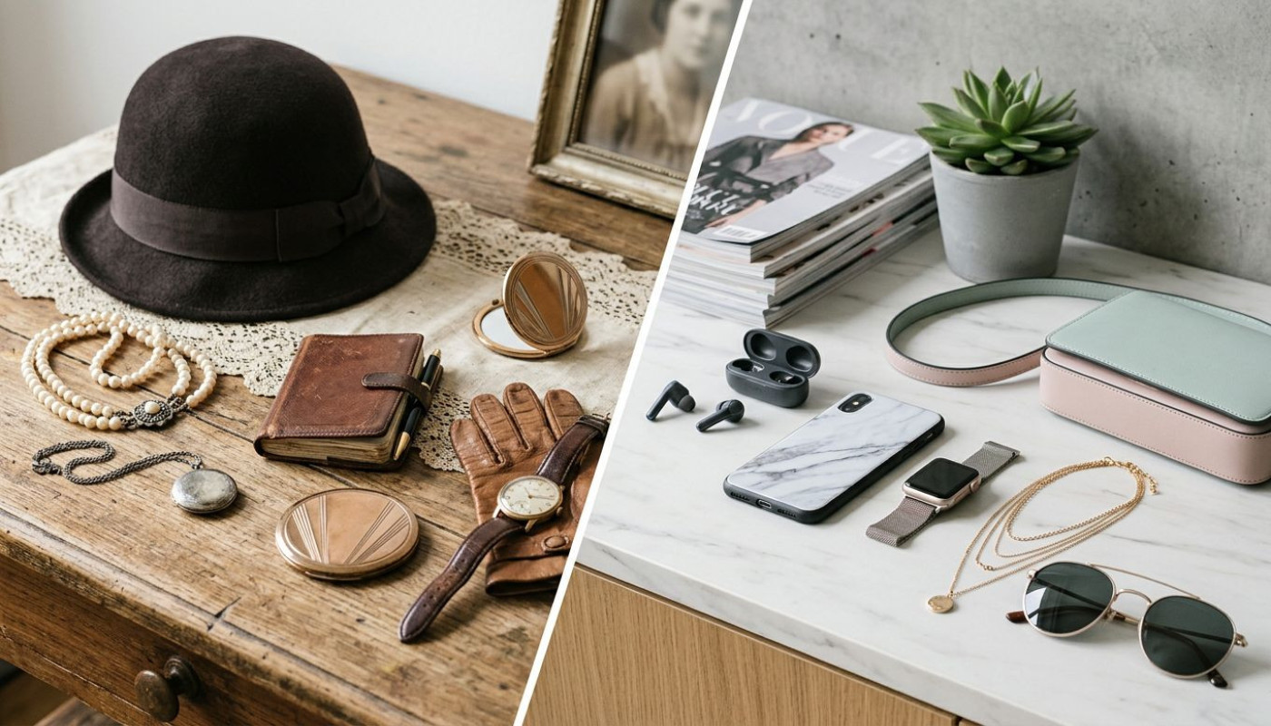 Évolution des accessoires de mode : hier et aujourd'hui